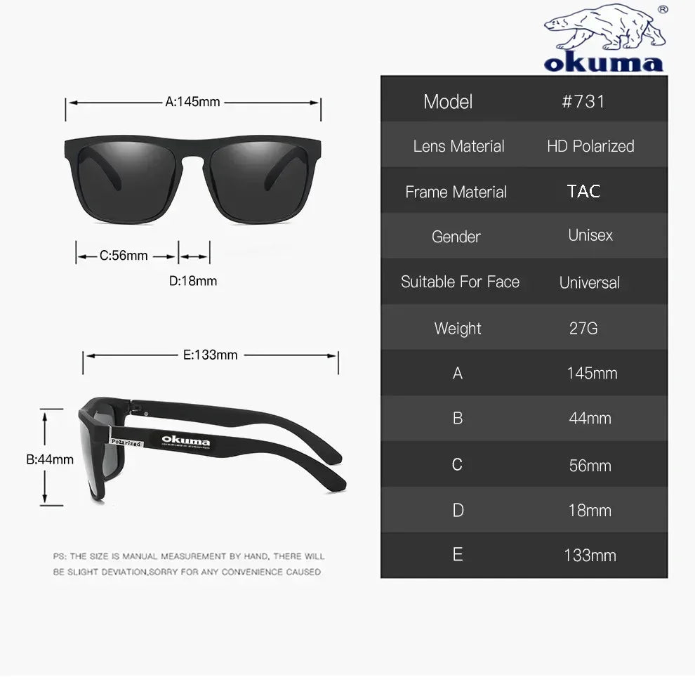 Okuma Polarized Sunglasses UV400