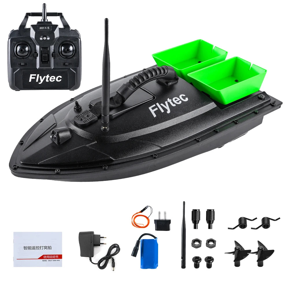 Flytec Fishing Bait Boat Dual Motor