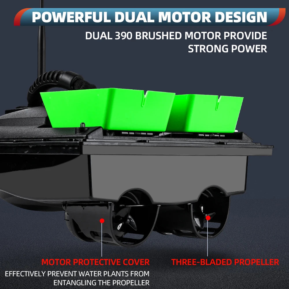 Flytec Fishing Bait Boat Dual Motor