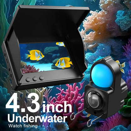 Portable Fish Depth Finder 4.3" LCD