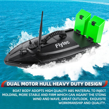 Flytec Fishing Bait Boat Dual Motor